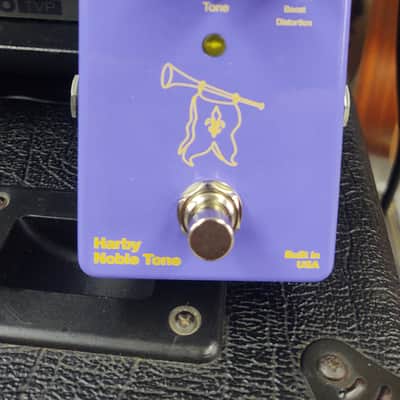 Harby Pedals Noble Tone overdrive New - Purple image 1