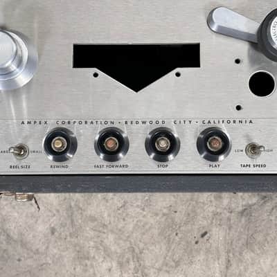 Ampex 351 Reel To Reel Transport Magnetic Tape Recorder w/ Original Case image 6