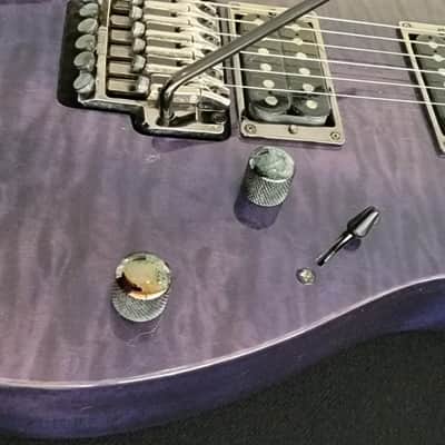 Ibanez RG 320 DXQM  2002 Transparent Lavender Tiger image 12