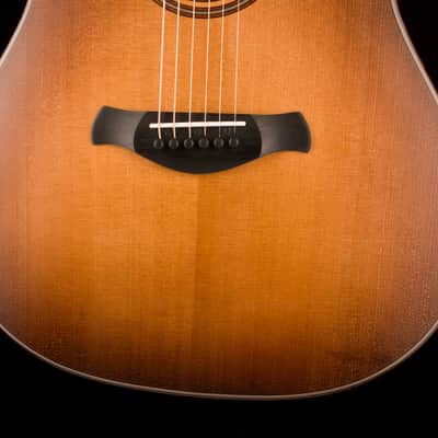 Taylor Builder's Edition 517e Grand Pacific Wild Honey Burst Acoustic Electric Guitar With Case - Serial # 1203054108  - Demo image 6