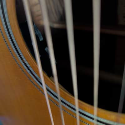 Alvarez Yairi DY59 Anniversary Edition Vintage 1987 Acoustic Electric Guitar, Natural image 10
