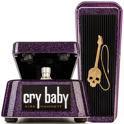 Dunlop KH95X Kirk Hammett Limited Edition Purple Sparkle Cry Baby Wah Pedal image 1