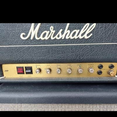 Marshall JMP 1992 MK II Super Bass 2-Channel 100-Watt Guitar / Bass Amp Head 1978  Black image 4