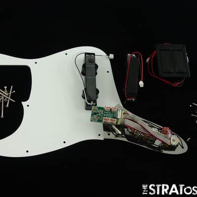 Fender Player II Modified Active Jazz Bass V 5 LOADED PICKGUARD, White Pearloid! image 2
