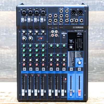 Yamaha MG10XUF 10-Channel Mixing Console with Faders / USB Audio Functions w/Box image 1