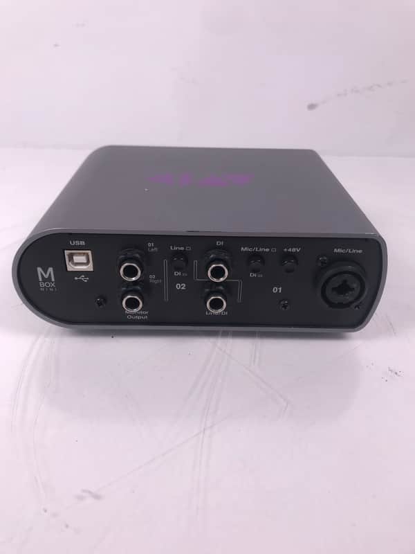 AVID Mbox Mini USB Audio Recording Interface image 1