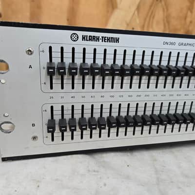 Immagine Klark Teknik DN360 2-Channel 31 Band Graphic Equalizer - Tested & Working #531 - 2