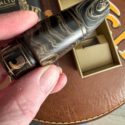 D'Addario Select Jazz Marble Alto Saxophone Mouthpiece, D5M-MB image 4