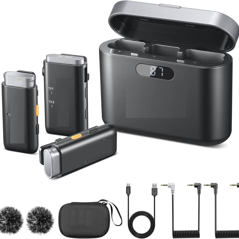 Unbranded Wireless Microphone for DSLR Cameras/iPhone/Android,...