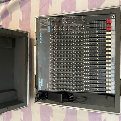 Soundcraft Spirit FX16 90s - Grey - With Road Case image 3