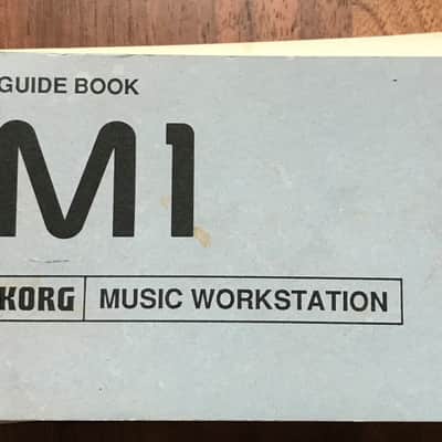 Korg M-1 Korg M1 Music Station Guide Book