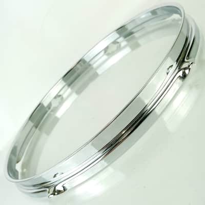 Rogers 13"Tom Drum Rim/Hoop Vintage 60s Holiday/Powertone Triple-Flange Ohio USA image 4