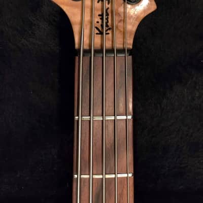 Roscoe LG-3005 5-string bass 2014 Natural/Gloss image 3