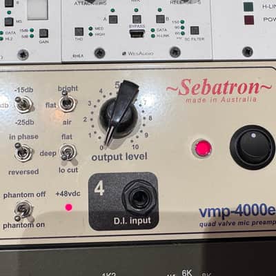 Sebatron VMP-4000e 4-Channel Tube Mic Preamp image 6