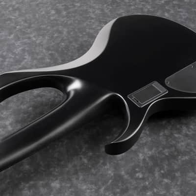 Ibanez BTB625EX-BKF Iron Label BTB Bass 5 String - Black Flat image 2
