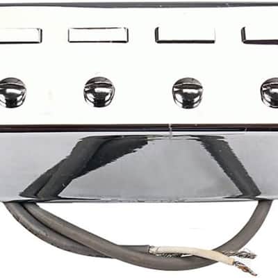 Guitar Pickup,Guitar Humbucker Pickups,For 4 String Bass Guitar Parts,Silver image 1