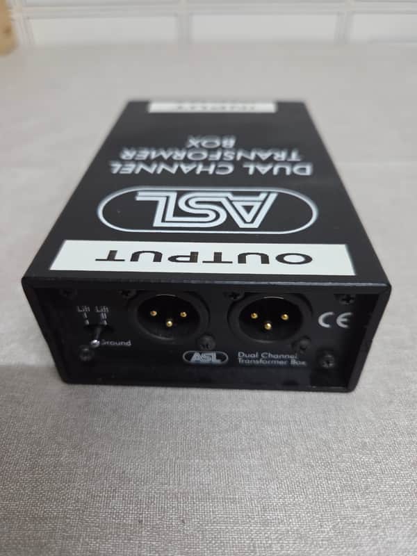 ASL dual Channel Transformer Box - Black image 1