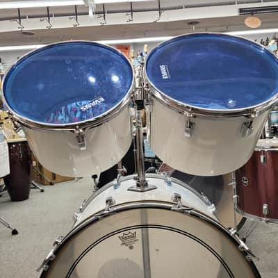 Ludwig Vintage 5-Piece Shell Pack with Concert Tom's 24/13/14/15/16 1970s - White image 17