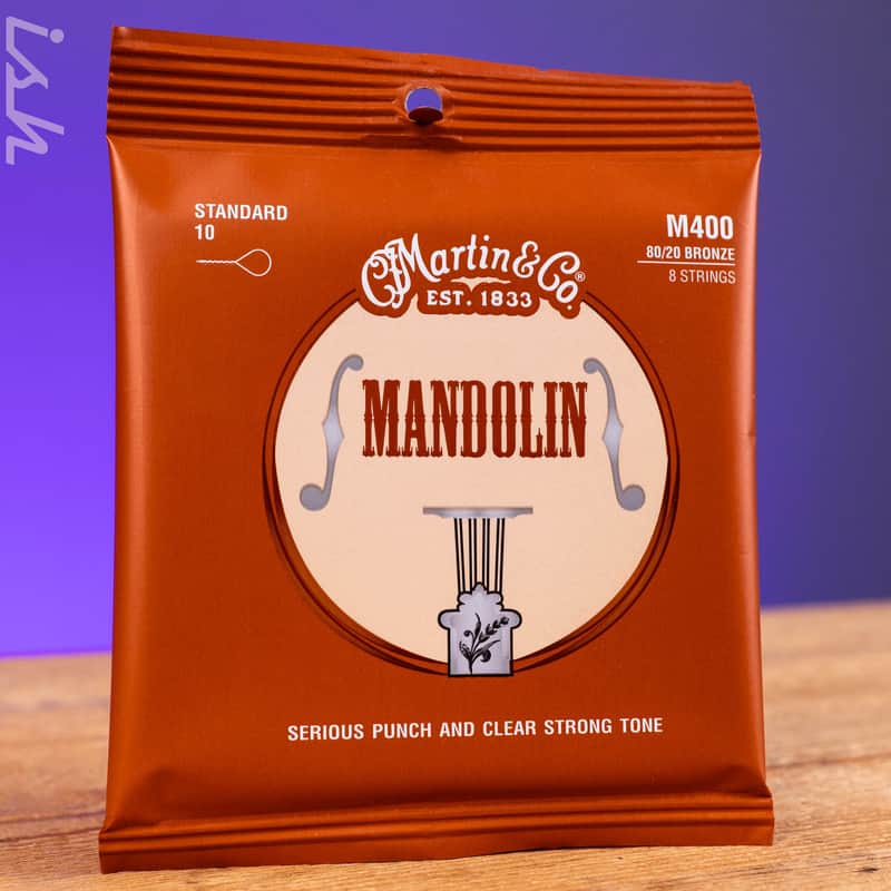 Martin Mandolin Strings M400 80/20 Bronze .010 image 1