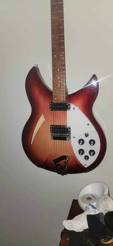 Rickenbacker 330 1998 Fireglo 6 string image 1