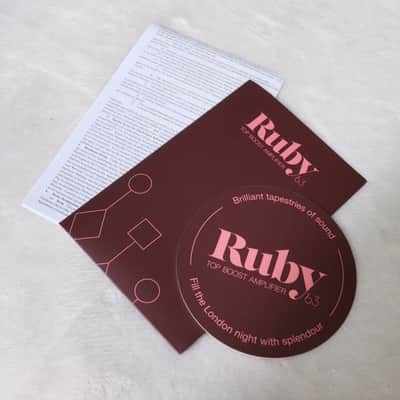 Universal Audio RUBY 63 Amplifier [23152049010413] (05/05) imagen 4