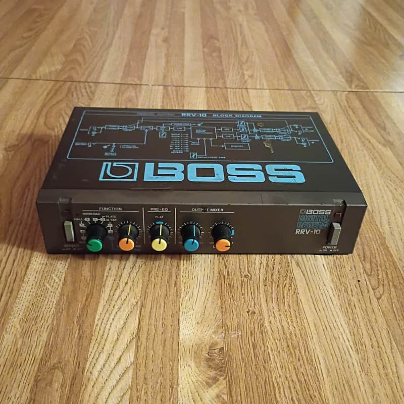 Boss RRV-10 Micro Rack Series Digital Reverb | Reverb