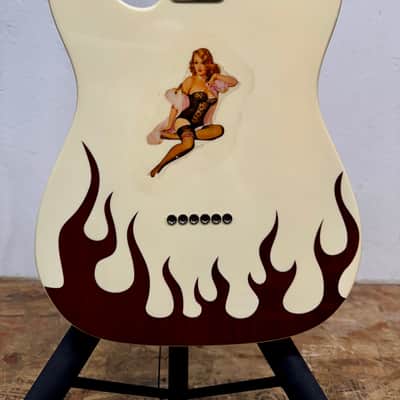 ‘03 Fender Classic Series Flame '69 Telecaster® Thinline 1/100 w/HSC image 9