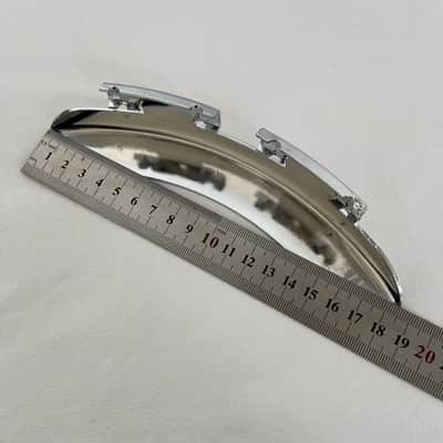 Engraved Chrome Banjo Arm Rest image 7
