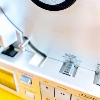 Akai GX-77 reel to reel - [Superb!] condition, refurbished ($600!), original takeup reel, original service manual, extra NOS tape! image 13