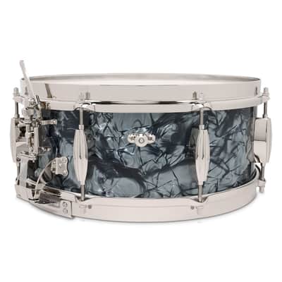 Slingerland Radio King Solid Maple Snare Drum 14x5.5 Black Diamond Pearl image 3