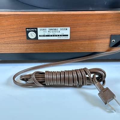 Vintage Sony 2251 Stereo Turntable Direct Drive image 9