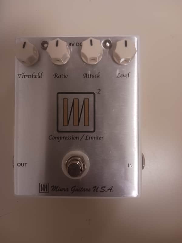 Miura M2 Guitar/Bass Compressor pedal hand wired in CA image 1