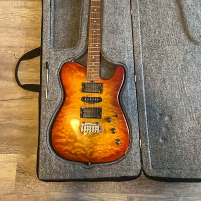 Sadowsky Sadowsky NYC T style 2002 - Dark Cherry Burst image 1