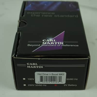 Carl Martin Hot Drive 'N Boost mkII 2000s - Black image 4