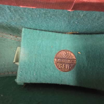 Geib Economo Acoustic Guitar Case 1940s 1950s 1960s image 4