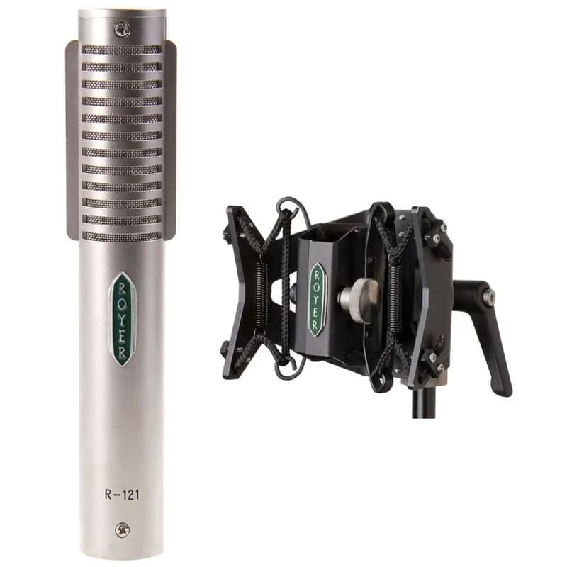 Royer Labs R-121 Ribbon Microphone with RSM-SS1 Sling-Shock Bundle image 1