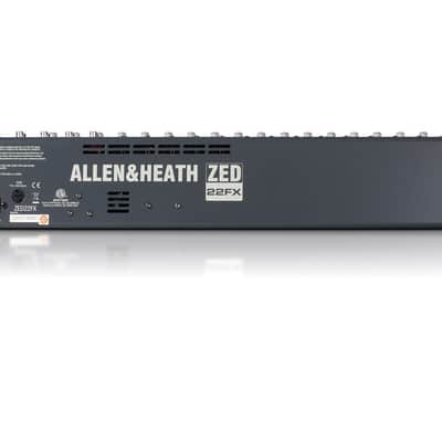 Allen & Heath ZED-22FX Mixer (ZED22FX-U) image 5