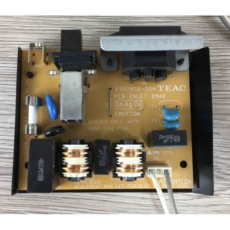TEAC PCB,INLET DM48 E902858-00A per tascam DM4800 image 1
