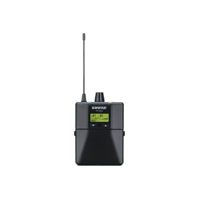 Shure P3RA Professional Wireless Bodypack Receiver for PSM 300 Monitor System, G20:488-512MHz image 1