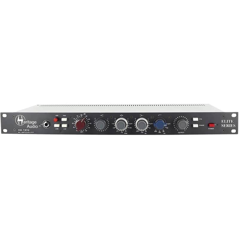 Heritage Audio HA-73 EQ Elite Series Single-Channel Mic Preamp / EQ image 1
