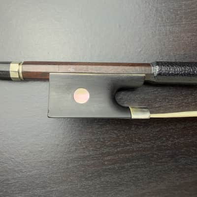 Charles Nicolas Bazin Violin Bow – Nickel Mounted Certified by Cabinet Raffin image 4