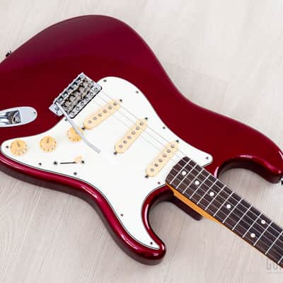2008 Fender DiMarzio Collection Stratocaster '62 Vintage Reissue ST62-DMC Candy Apple Red, Japan CIJ image 9