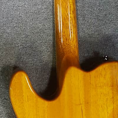 Fender Custom Telecaster Flame Maple Top Amber, 5lbs 11oz!! image 6
