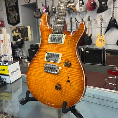 PRS Custom 24 10 top 6 String Electric Guitar Made in 2009 in Mateo Mist w/Hardcase image 5
