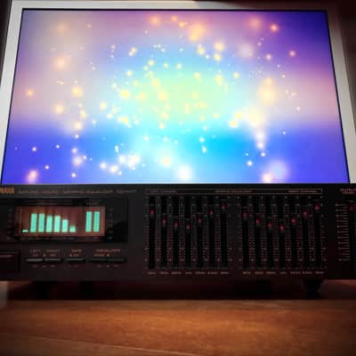 YAMAHA EQ-M77 🌈RaRe🌈 Vintage Stereo Graphic Equalizer image 2