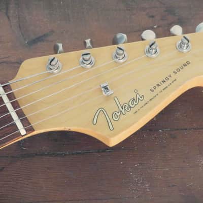 Stratocaster (made in japan)Tokai springy sounds image 4