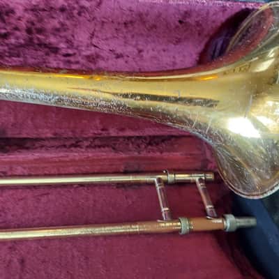 King 606 Tenor Trombone, USA, Brass, with case/mouthpiece image 9