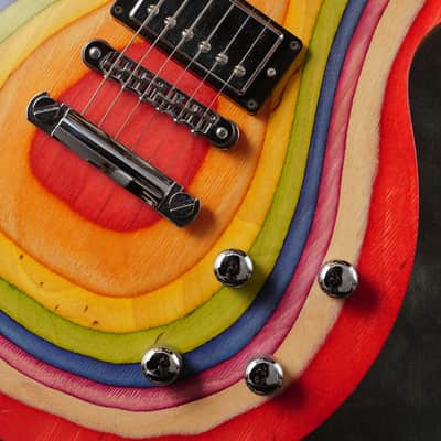 Gibson LES PAUL ZOOT SUIT 2013 - Rainbow image 4