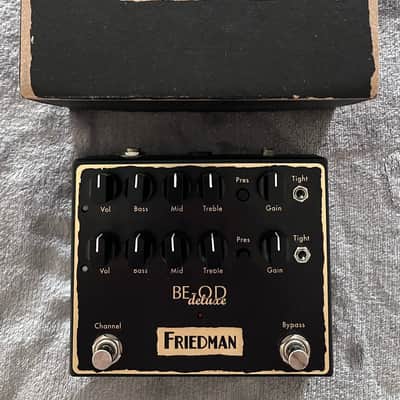 Friedman BE-OD Deluxe Overdrive 2018 - 2019 - Black image 1