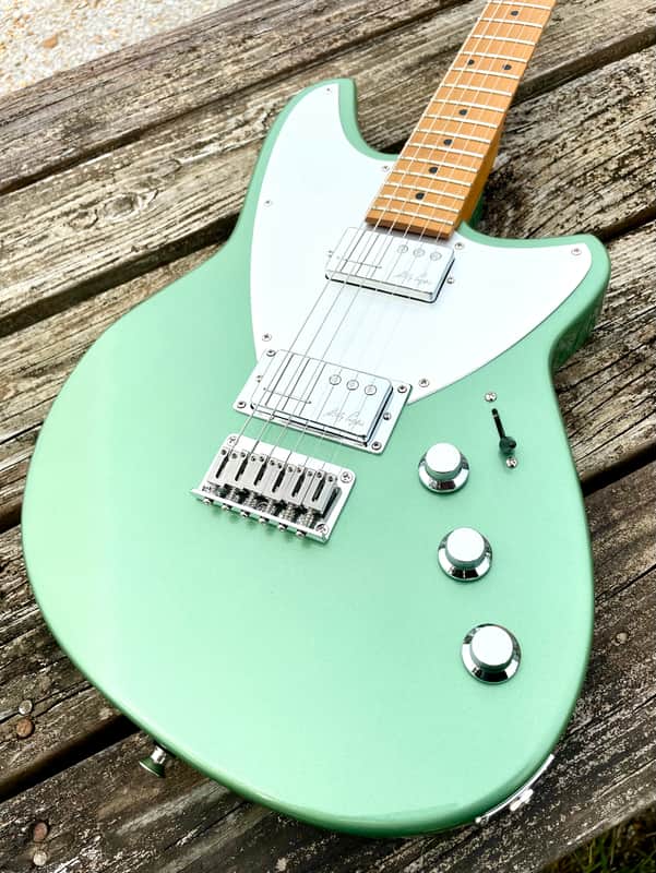 Reverend Billy Corgan Z-One Prototype 2022 - Metallic Alpine image 1